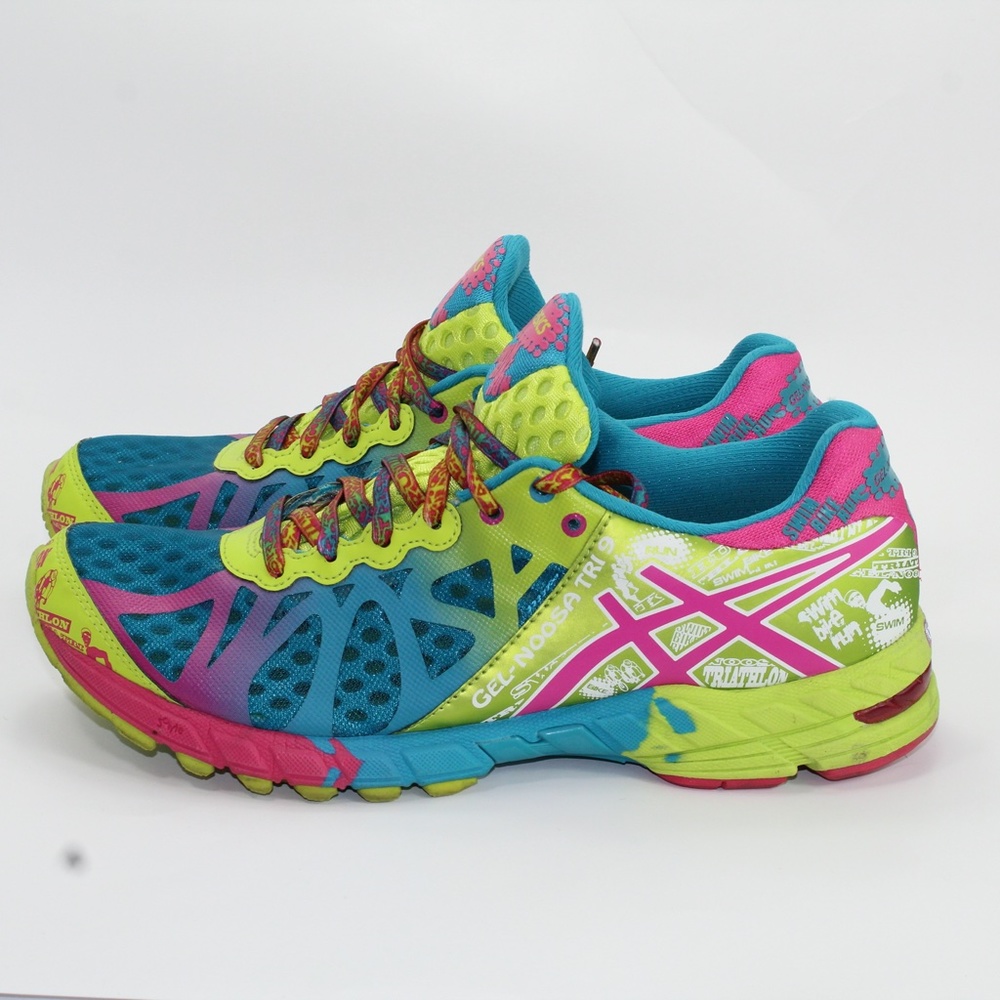 Asics Swim Bike Run Sneakers. Size 9.5